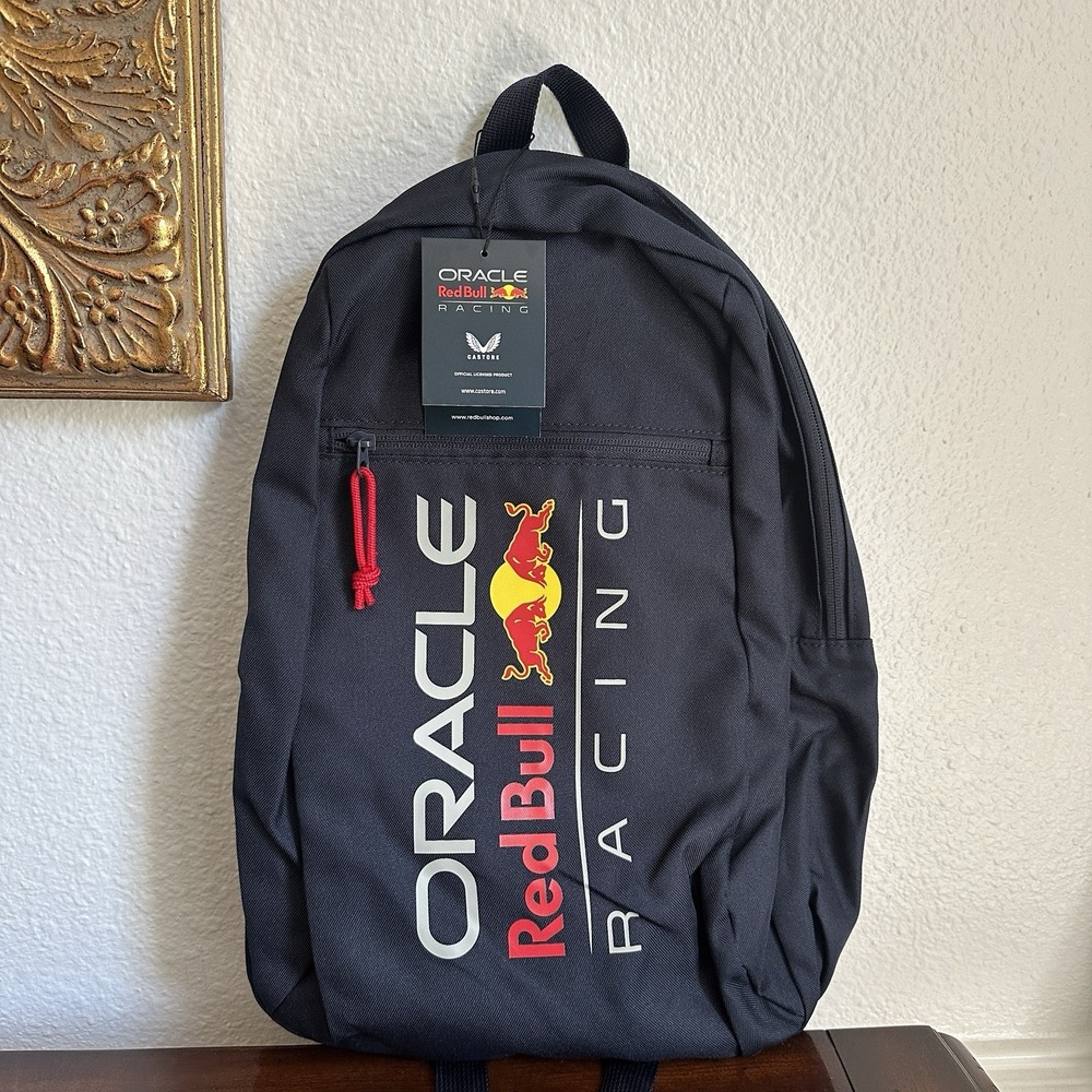 Red Bull Racing Backpack Bag 17.5 Inch TU4360 Oracle Night Sky Navy Blue NWT